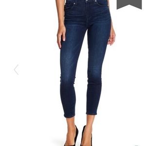 7 for all mankind high waist ankle jeans
